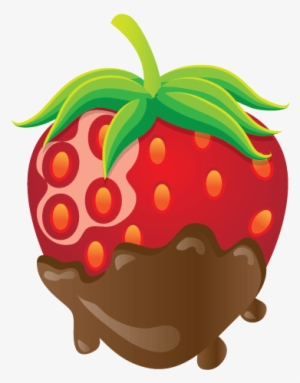 Jpg Freeuse Library Chocolate Strawberry By Gniyuhs - Strawberry Chocolate Images Png