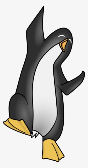 Christmas Penguin Clipart - Dancing Penguin Animation