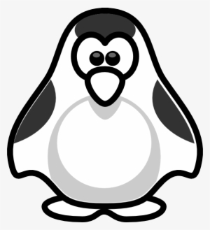 Christmas Penguin Clipart Black And White Clipart Panda - Penguin ...