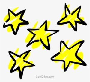 Estrelas Livre De Direitos Vetores Clip Art Ilustração - Gold Star