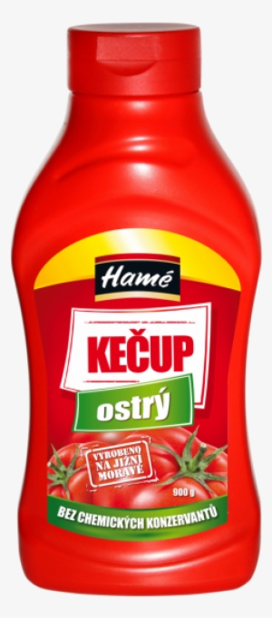 Hot Ketchup Hamé Without Preservatives - Hamé Kečup Sladký Bez Konzervantů 900g