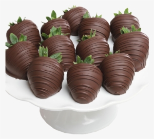 Dark Chocolate Dipped Strawberries - Dark Chocolate Covered Strawberries - 12