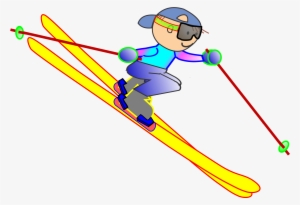 This Free Icons Png Design Of Funny Guy Skiing