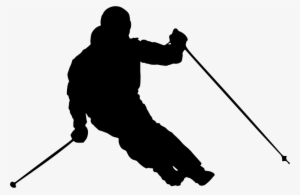 Medium Image - Ski Silhouette Png