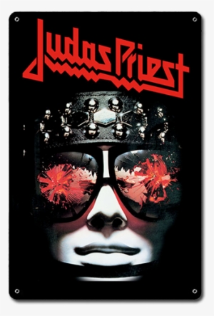 Hell Bent For Leather Metal Sign - Judas Priest Hell Bent For Leather Poster