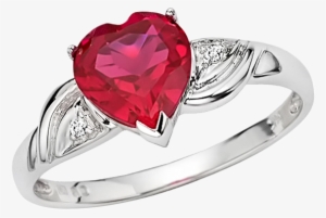 Ring Png With Heart Three - Ring