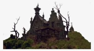 Edward Scissorhands Castle Clipart Art Clip Art - Edward Scissorhands Gothic Castle