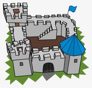 This Free Clipart Png Design Of Cartoon Castle