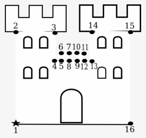 Castle Svg Clip Arts 600 X 569 Px