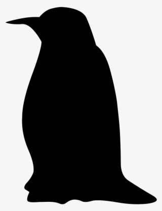 Emperor Penguin Animal Silhouettes Free Commercial - Silhouette Of A Penguin