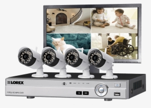 Wireless Security Camera System With Monitor And 4 - Cctv Camera Installation Training Pdf