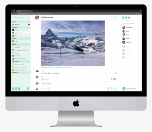 Matrix Is An Open Fabric For Communication That Anyone - Apple Imac 27" (late 2013)