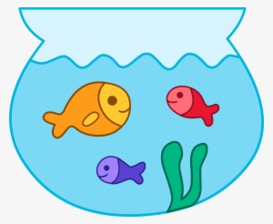 Tropical Fish Clipart Pet Fish - Fish In A Bowl Clipart
