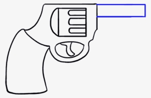 Drawn Top Hat Simple - Draw A Simple Gun
