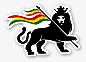 Rasta Lion Vector - Lion Of Judah Png
