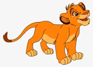 Cartoon Lion Cub Png Transparent Images Pluspng - Simba Transparent