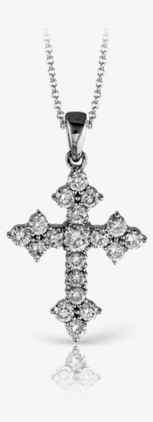 Zeghani Diamond Cross Pendant - Cross Necklace