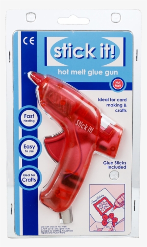 Stick It Cool Melt Glue Gun, Blue