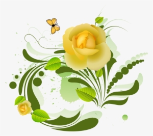 Flourish Vector Watercolor - Vector Graphics