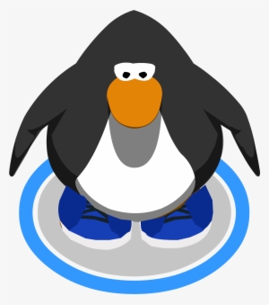 Royal Blue Sneakers In-game - Red Penguin Club Penguin