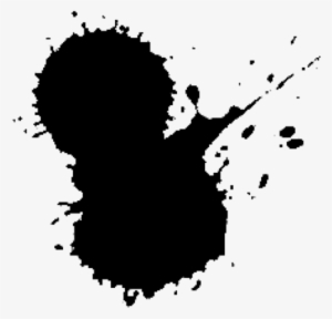 Ink Spot - Blood Splatter 4k Png