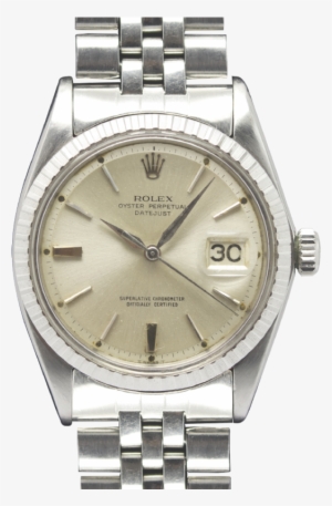 Rolex Oyster Datejust, Doorstep Dial, Alpha Hands,