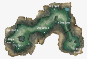 Wicket Dig Spots - Thieves Den On Tortuga