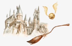 Harry Potter 2 - Watercolor Painting