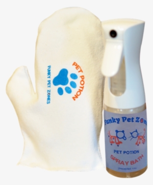 Large Pet Potion With Wash Mitt - Pet