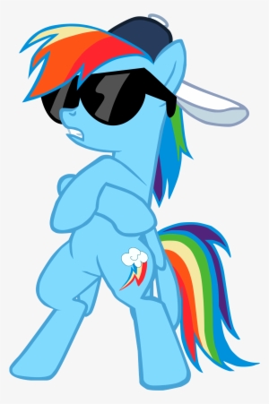 My Second Vector Of Rainbow Dash By Flutterflyraptor-d5dimmw - Rainbow Dash Swag