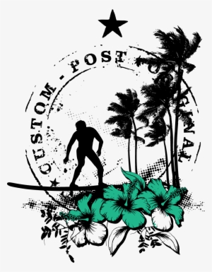 The Largest Of The Hawaiian Islands, The Island Of - Jesus Surfed Apparel Co. Tile Coaster