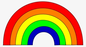 Rainbow Clip Art At Vector Clip Art - Small Rainbow Clipart