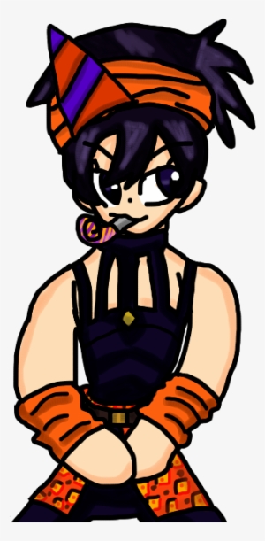 Narancia Ghirga With A Party Hat And Party Blower For - Cartoon