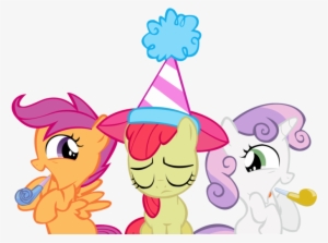 A Party Will Cheer You Up Vector By Totalcrazyness101 - My Little Pony Party Png