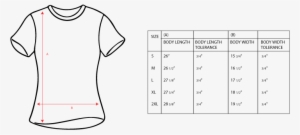Suavecita Papel Picado Tee Shirt Sizing - Number