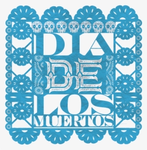 Dia De Los Muertos - Papel Picado Dia De Muertos Png
