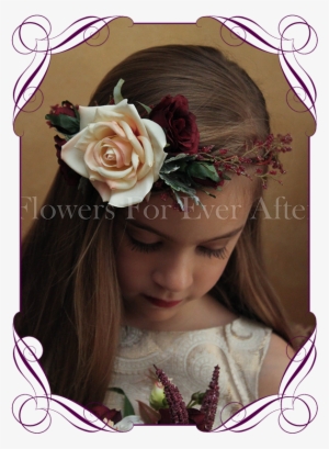 Silk Artificial Boho Rustic Wedding Flowergirl / Flower - Corsage