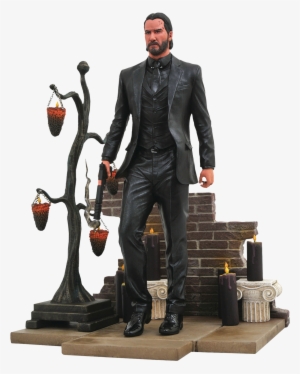 john wick diamond select john wick figure - john wick fortnite transparent