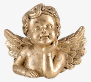 Little Angels Golden Statues - Statue