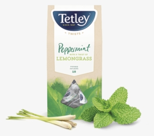 Peppermint Tea With A Twist Of Lemongrass - Tetley Decaf 160 Tea Bags 500g