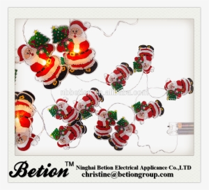 Chain Christmas Santa Claus Chrismas String Lights - Year My Birthday Was In Summer