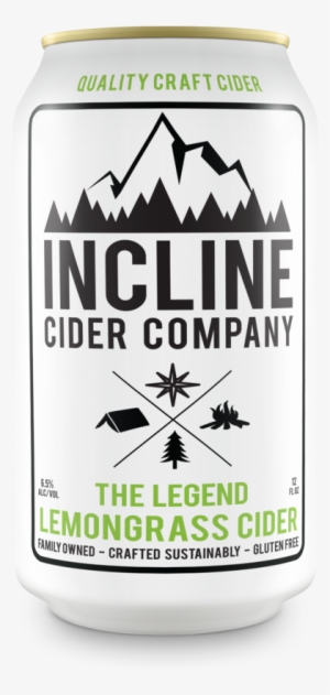 Lemongrass Legend Correct - Incline Cider Cider, The Legend Lemongrass - 6 Pack,