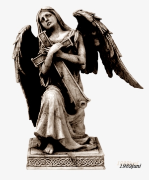 Banner Free Download Statue Deviantart Digital Art - Transparent Background Angel Statue Png