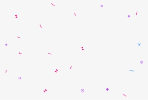 Sketch Confetti - Lavender