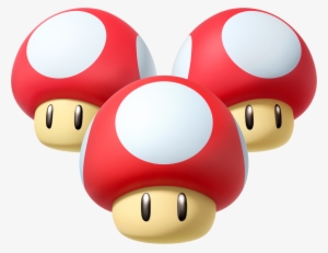 Triple Mushroom - Mario Kart 8 Mushroom Png