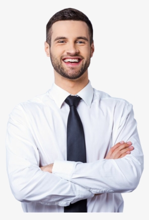 Handsome Businessman Smile - Businessman Smiling Png