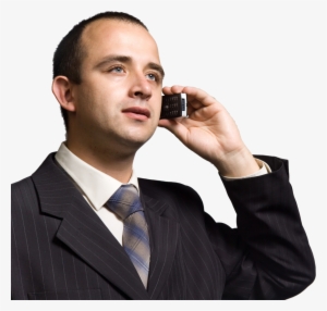 Business Man Png Image - Businessman On The Phone Png