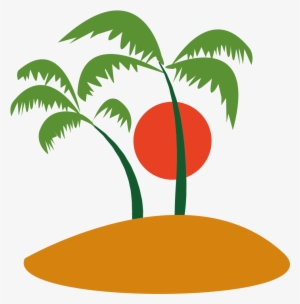 Ilha Do Coqueiro Coconut Tree Clip Art - Ilha Coqueiro Png