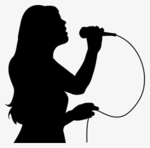 Png Singing Black And White Whitepluspngcom - Singer Clipart