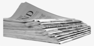 Newspapers Stack - Newspaper Transparent Background